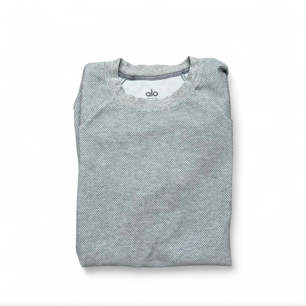 ALO Yoga Gray Crewneck Sweater - Picture 8 of 8